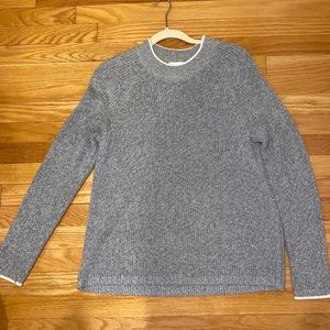 H&M Gray Mock Neck Sweater